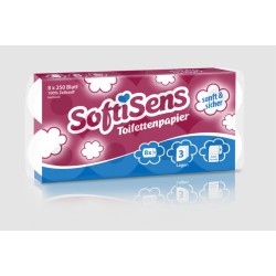 Toaletni papir Rolice SoftySense